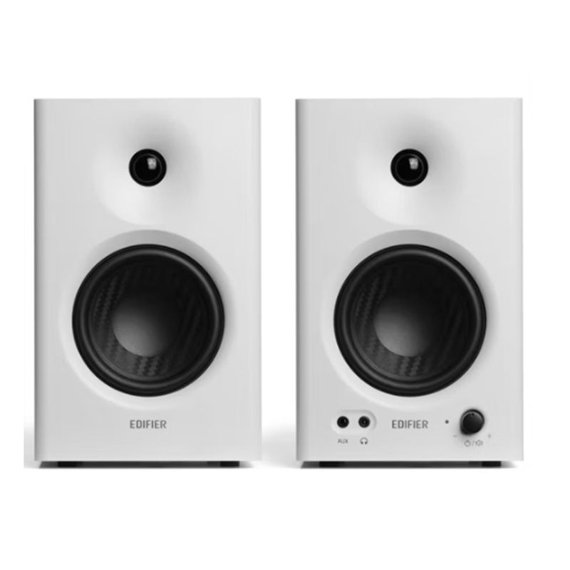 Edifier MR4 Powered Studio Monitor Speakers, 4 Actieve Near-Field Monitor Speaker - Zwart (paar