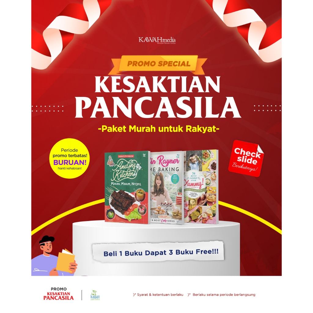 Jual Promo Kesaktian Pancasila Beli 1 Buku Dapat 3 Buku Free Random Free Buku Berlaku Untuk 8423