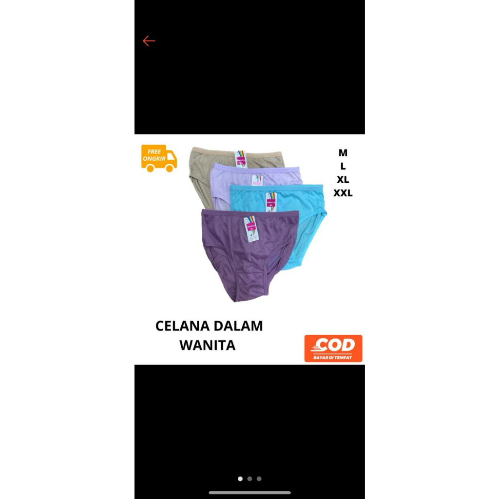 Jual Pcs Celana Dalam Wanita Merek Wanita M L Xl L Shopee Indonesia