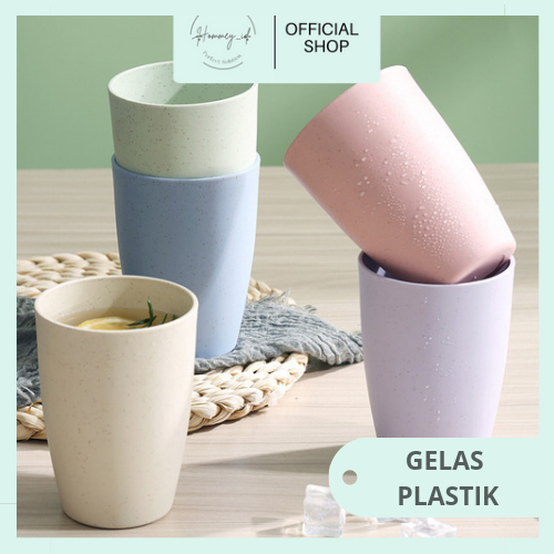 Jual Hommey Id Gelas Plastik Yang Kuat Dan Elastis Dengan Warna