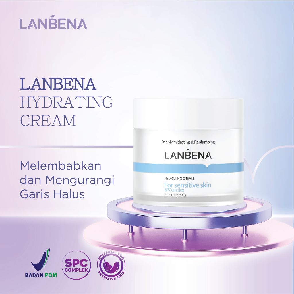 Jual LANBENA Moisturizer Hyaluronic Acid Pelembab Wajah Day/Night Cream