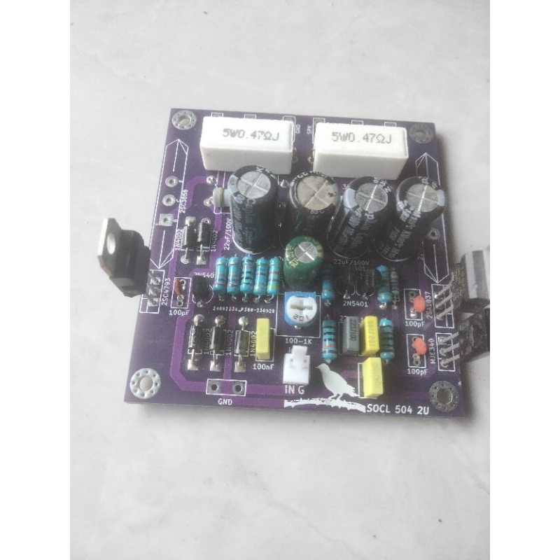 Jual SOCL 504 DOBEL LAYER kit driver power amplifier SOCL 504 dobel