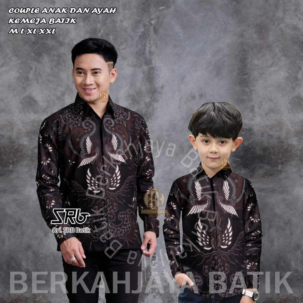 Jual Berkahjaya Batik TERBARU Couple sweet || couple batik ayah dan ...