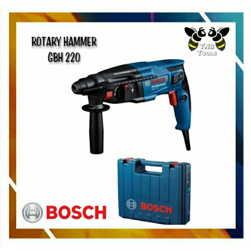 Jual BOSCH Rotary Hammer GBH 220 | Mesin Bor Bobok Dengan SDS Plus ...