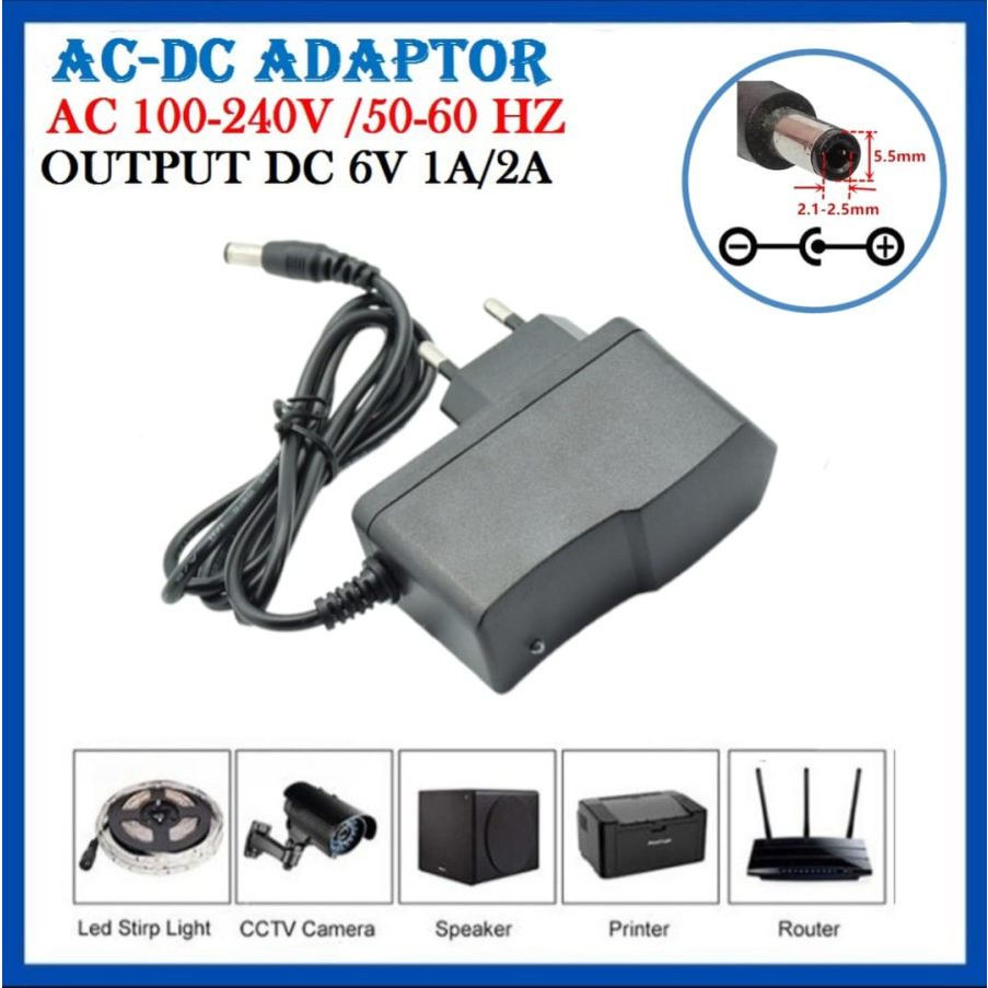 Jual Adaptor Adapter Dc V A A Volt Power Supply Timbangan Tensi Intercom Aki Shopee Indonesia