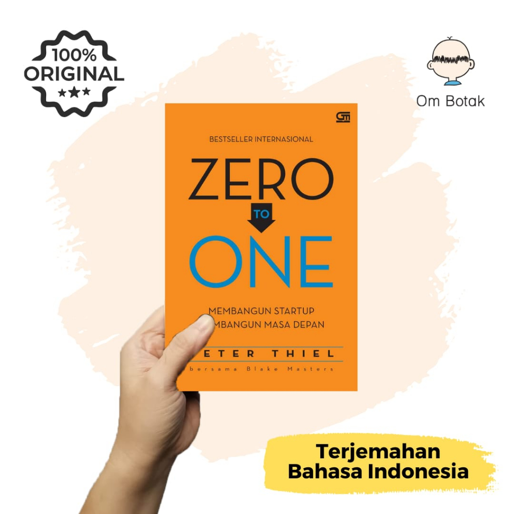 Jual Buku Zero To One . Peter Thiel | Shopee Indonesia