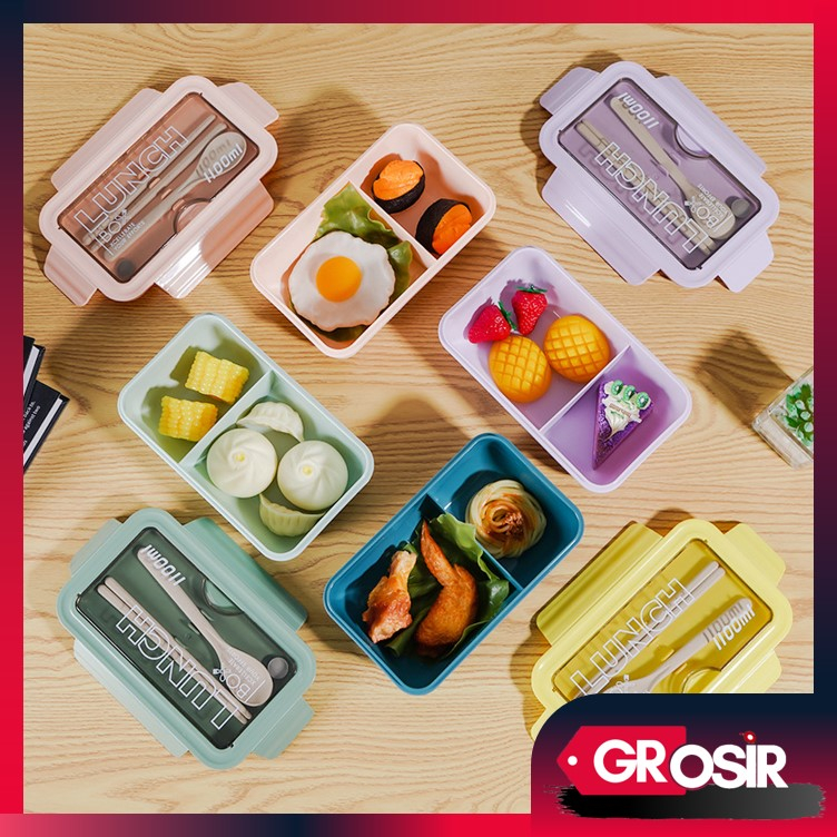 Jual Grosir H1132 Kotak Bekal 1100ML / Tempat Penyimpan Makanan