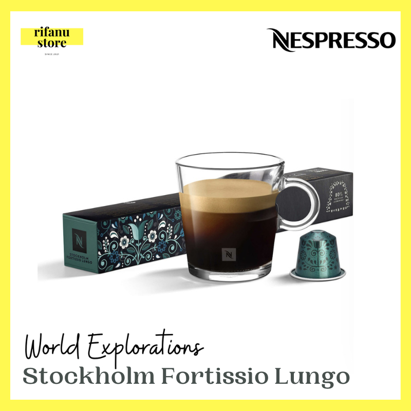 Jual Nespresso Stockholm Fortissio Lungo World Explorations Coffee ...