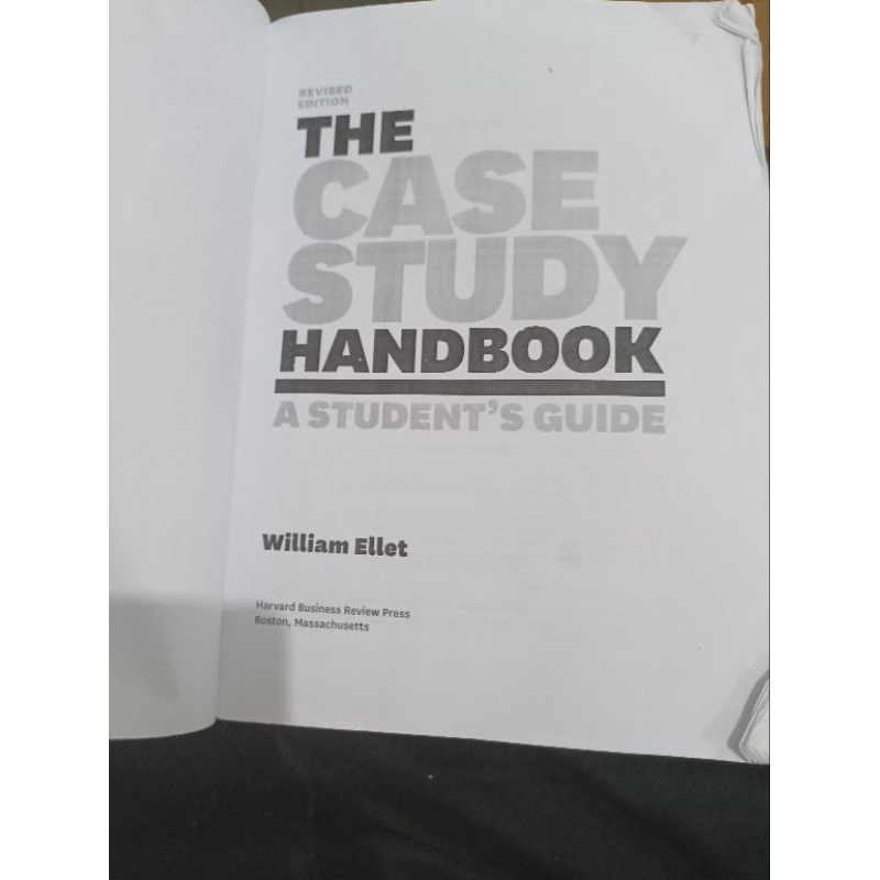 case study handbook ellet pdf