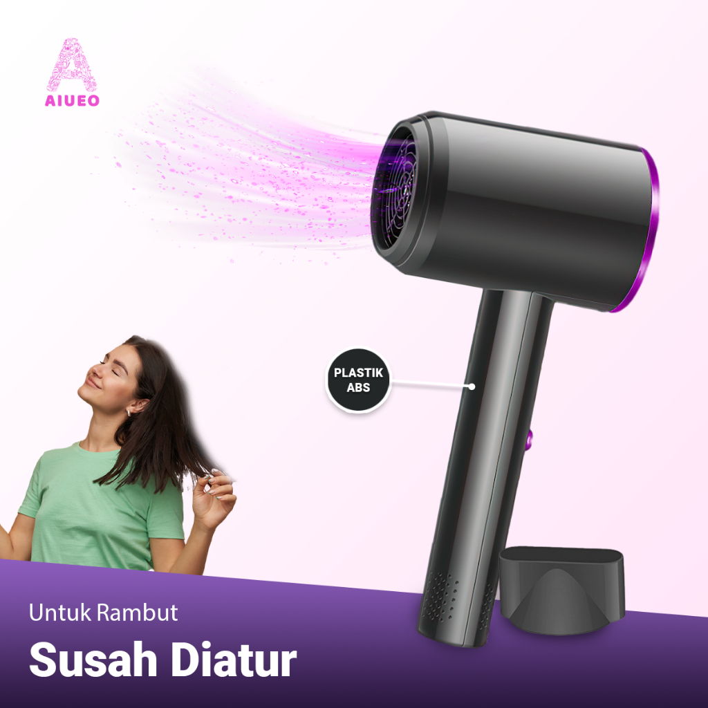 Jual Hairdryer Aiueo Freya Pengering Rambut Profesional Hair Dryer