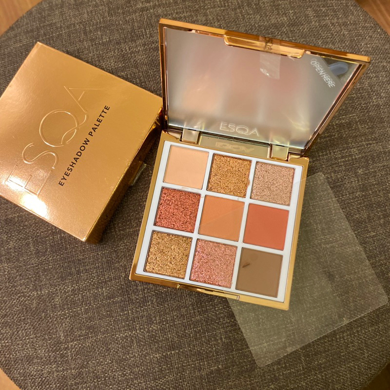 Jual ESQA Goddess Eyeshadow Palette Peach Shopee Indonesia