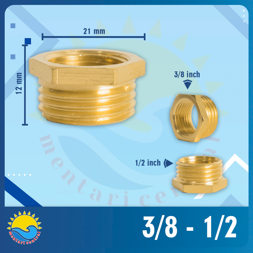 Jual Vlok Ring / Vlock Sock / Reducer Bushing / Nepel Kuningan Semua ...