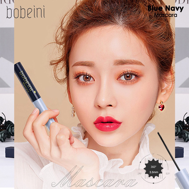 Jual Bobeini Blue Eyelash Mascara Long Lash Slender Curling Waterproof Maskara Waterproof Sh Q