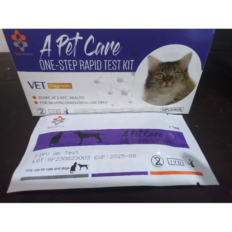 Jual A pet Care Alat tes Virus Kucing (Feline Infeksius Peritonitis/FIP