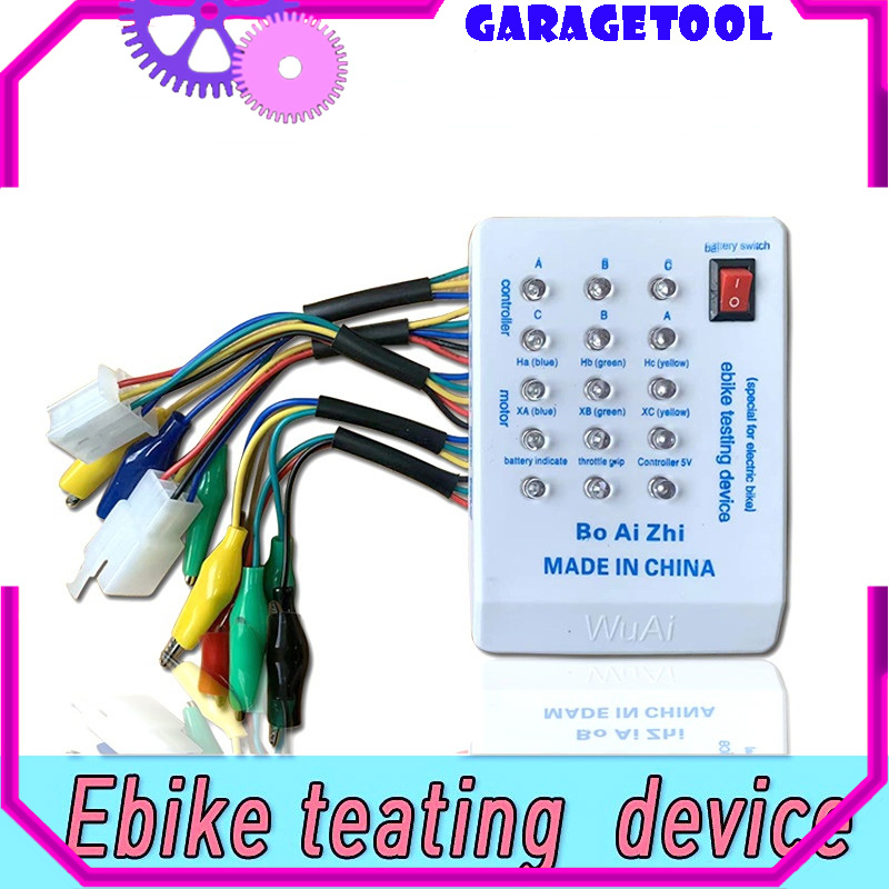 Xfdewor] 1Pc 24V/36V/48V/60V/72V Electro Car E-Bike Scooter Brushless Motor Controller Tester Electronic Module High Performance I.1200983105