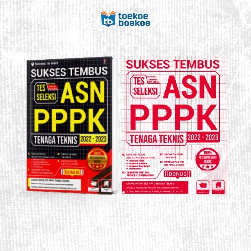 Jual Buku Pppk Tenaga Teknis Pppk Teknis Sukses Tembus Tes Seleksi Asn Pppk Aparatur