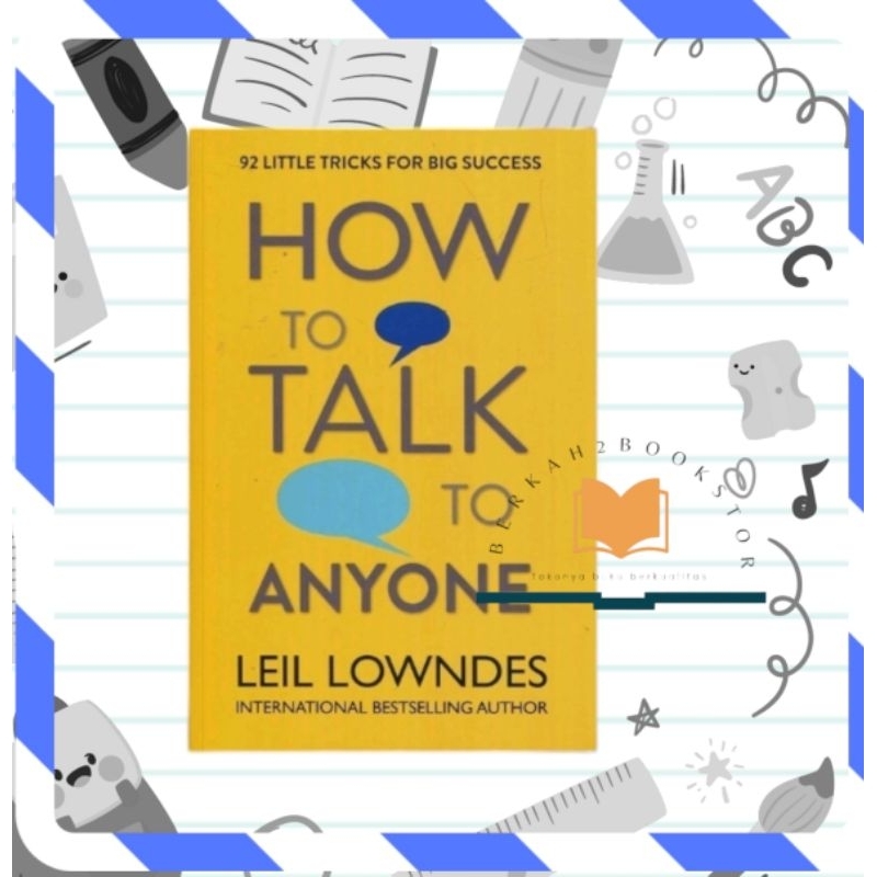 Jual Buku How To Talk To Anyone Leil Lowndes ( English ) Shopee Indonesia