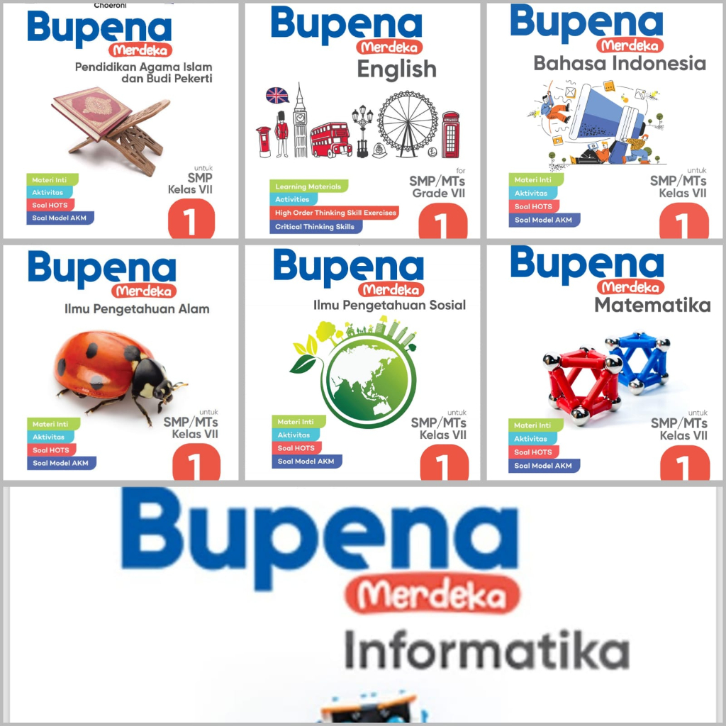 Jual Harga Satuan Bupena Kelas 7 SMP Kurikulum Merdeka Penerbit ...