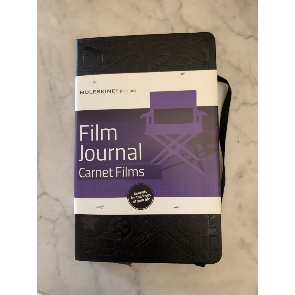 Jual Moleskine Film Journal (like new hardcover, unused