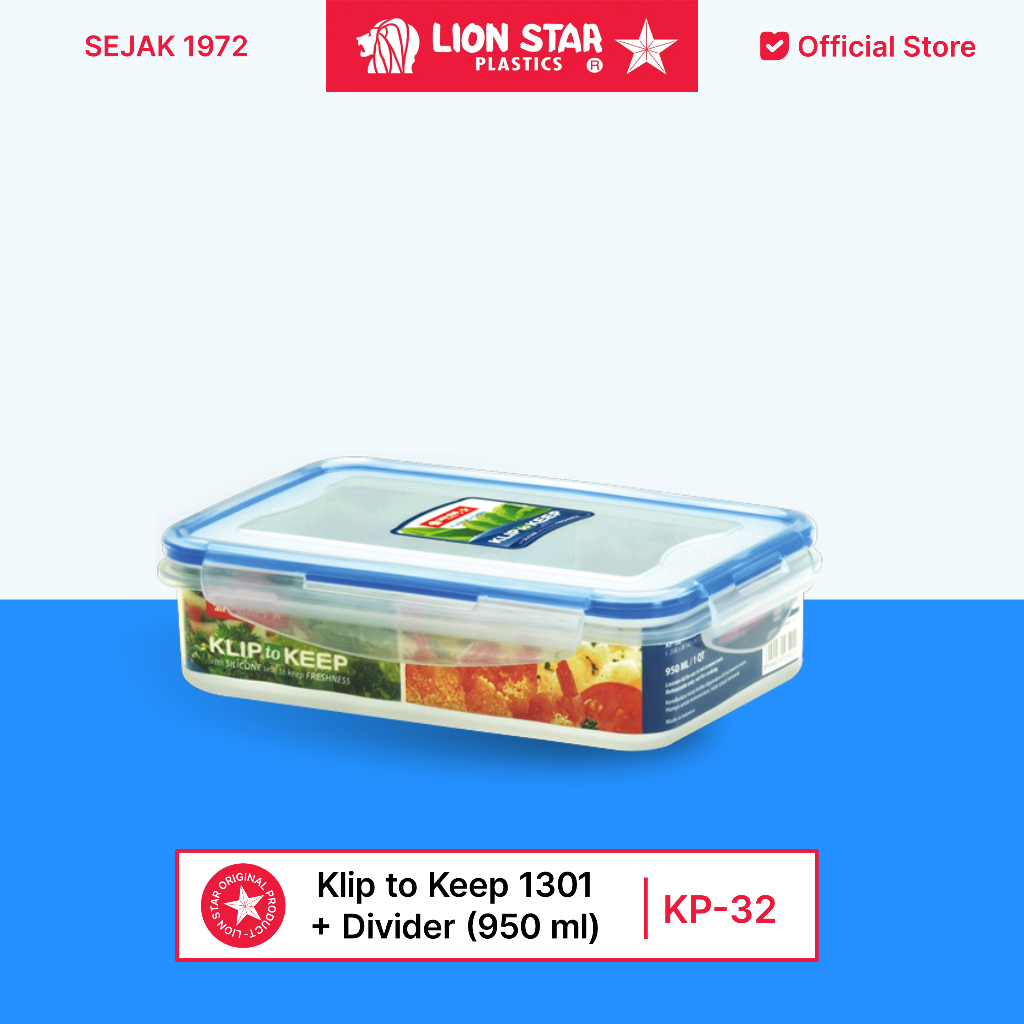 Jual Lion Star Tempat Makan Klip To Keep Divider Ml Kp