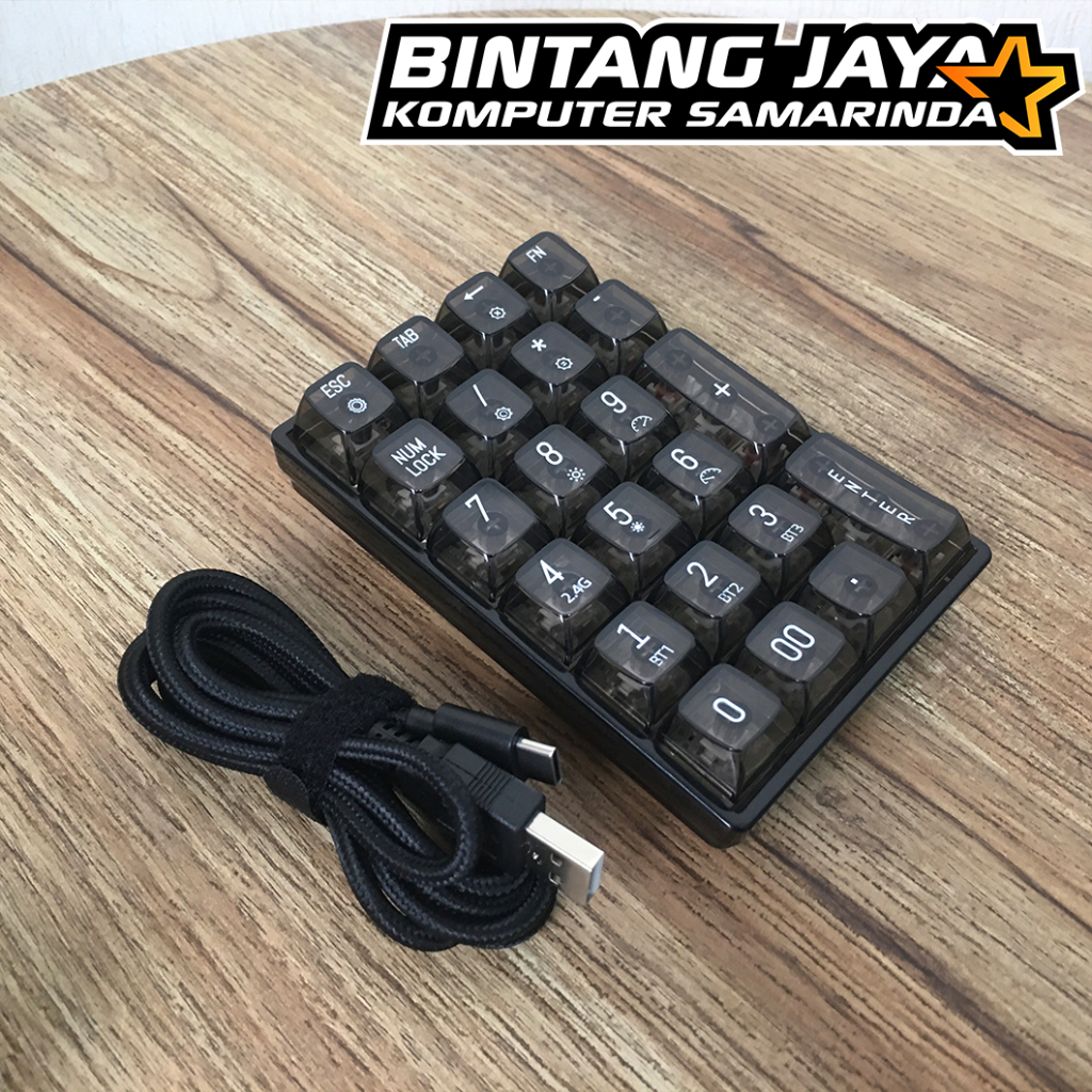 Jual Rexus Daxa M22 Mechanical Numeric Keyboard RGB Wireless Bluetooth ...