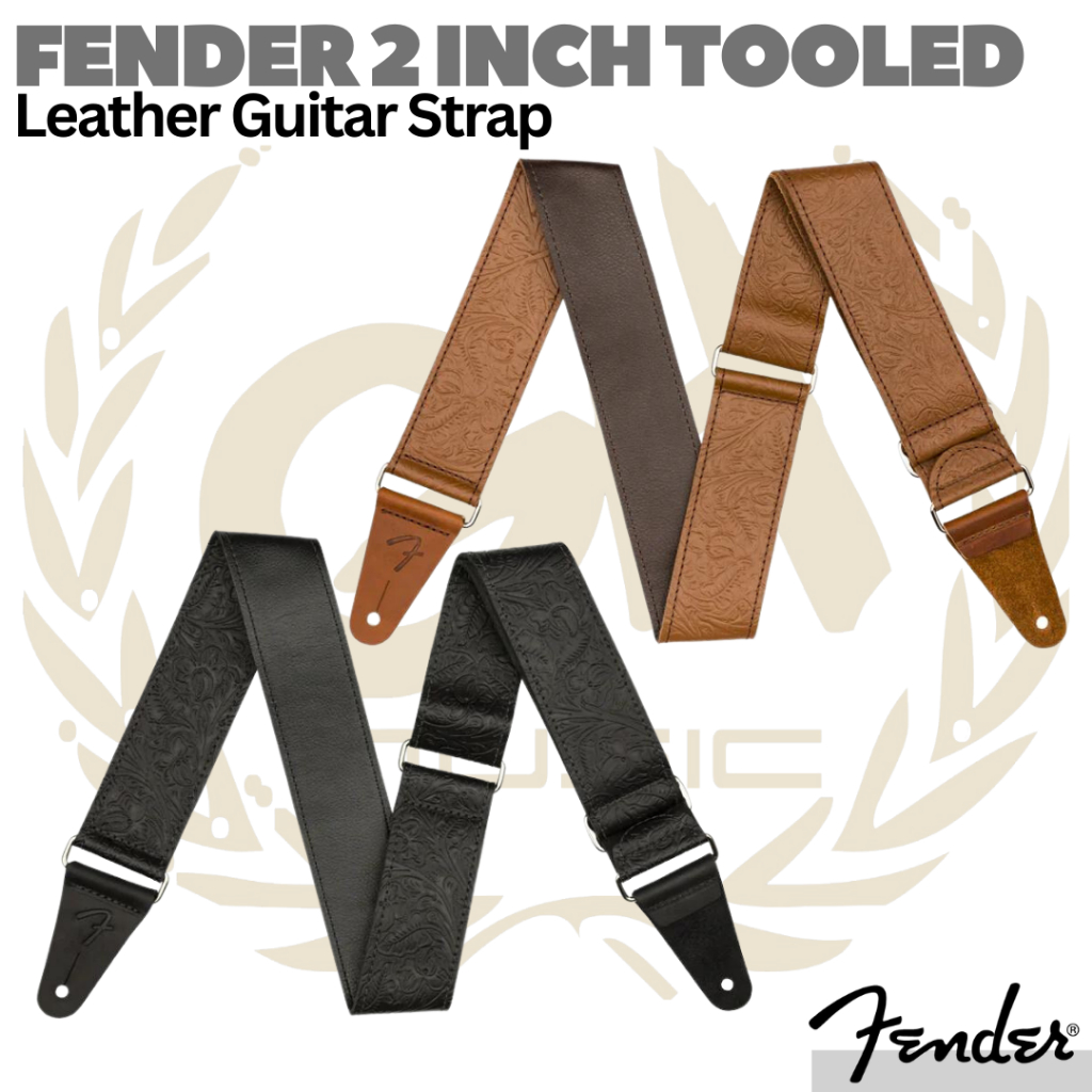 NEW Fender 2-1/2 Poly Guitar Strap, Lightning Bolt, #099-0613-106