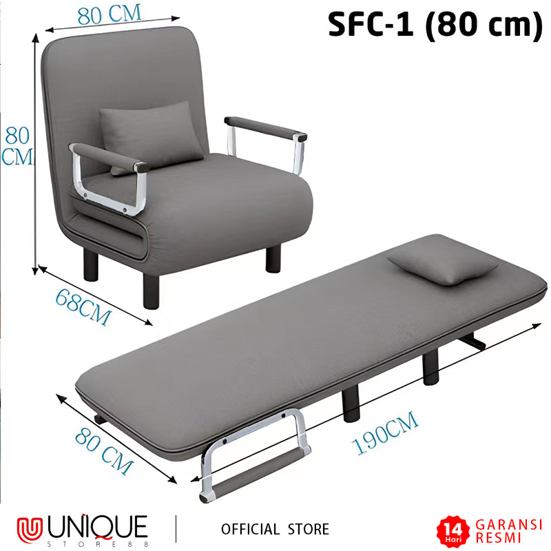 Jual Sofa Bed Lipat Kursi Sofa Ruang Tamu Sofabed Multifungsi Kursi
