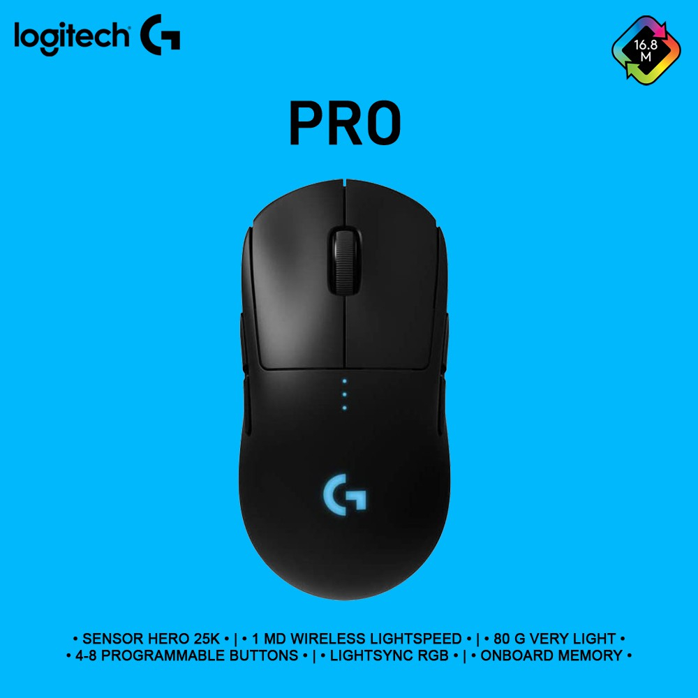 Jual Logitech GPro G Pro Wireless Gaming Mouse | Shopee Indonesia