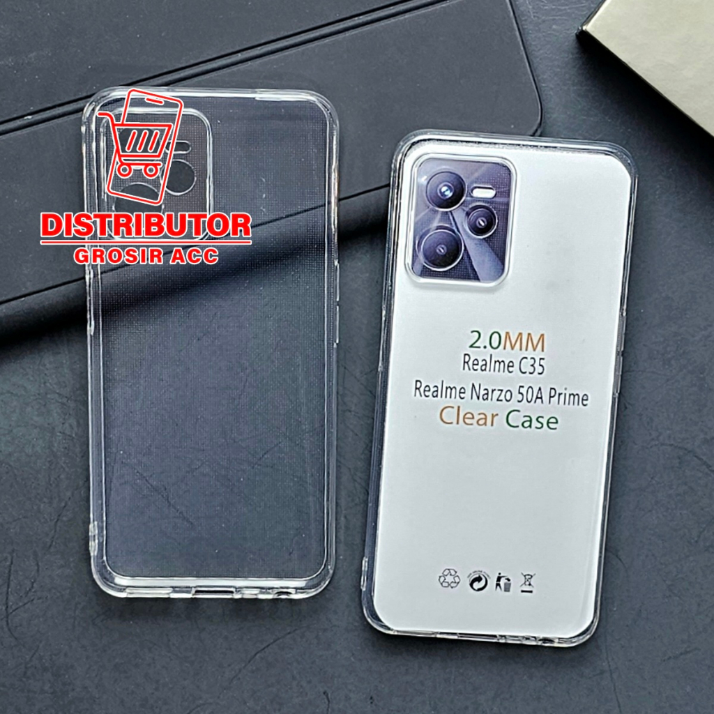 Jual CLEAR CASE PREMIUN CASE BENING REALME NARZO 50A PRIME