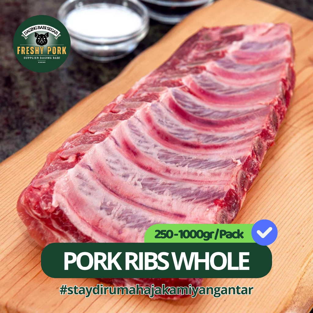 Jual DAGING BABI - Pork ribs whole / Iga babi super utuh | Shopee Indonesia
