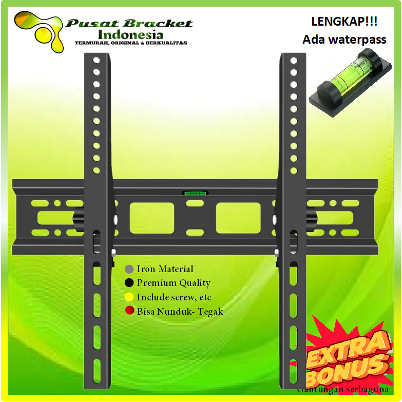 Jual Bracket Tv Led Lcd S D Universal Import Quality Bisa Nunduk