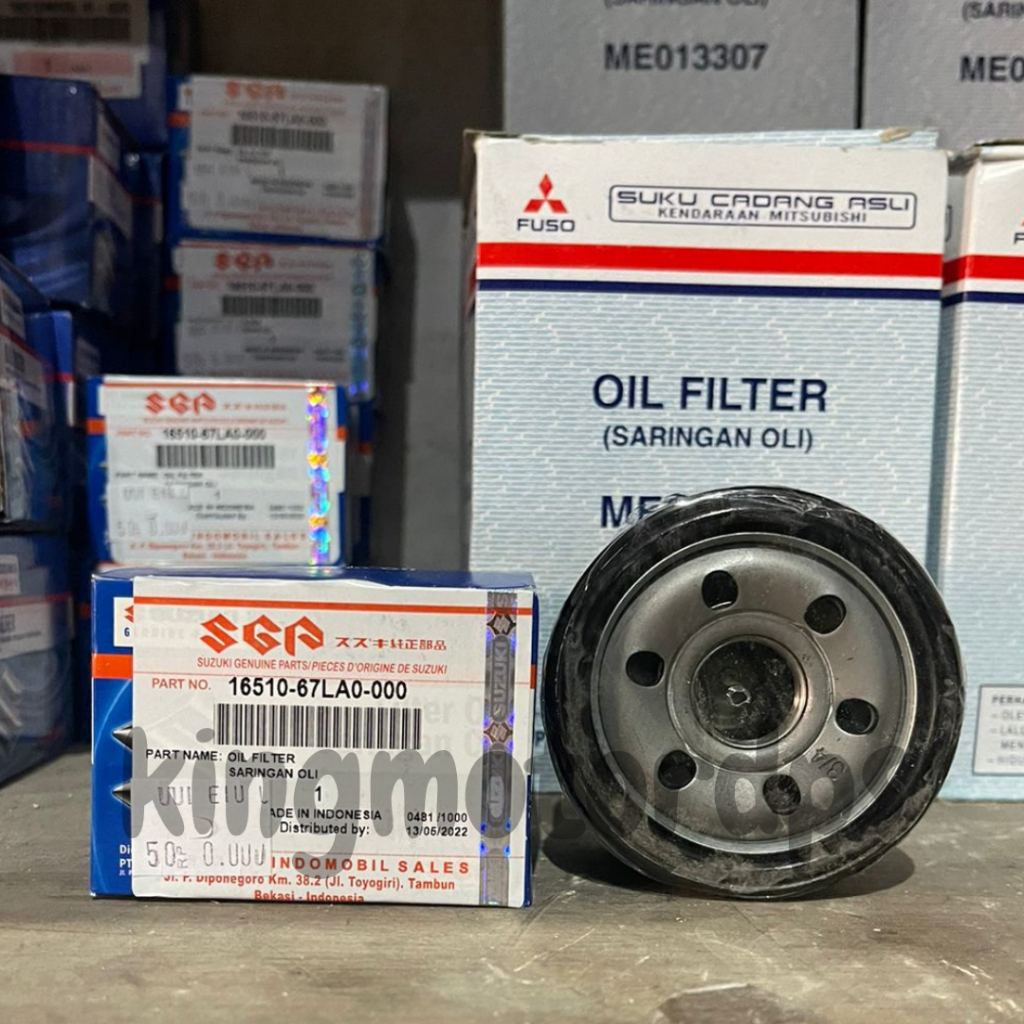 Jual KMD | Filter Oli Karimun Wagon R / Estilo Suzuki 16510-67LA0-000 ...