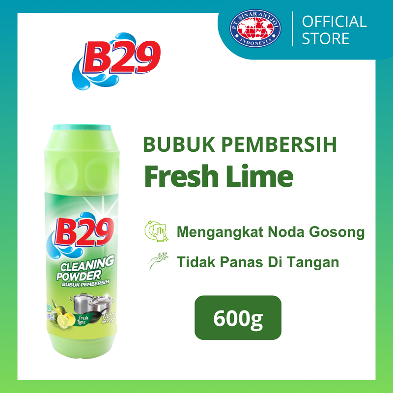 Jual B29 Bubuk Pembersih 600gr - Fresh Lime | Shopee Indonesia