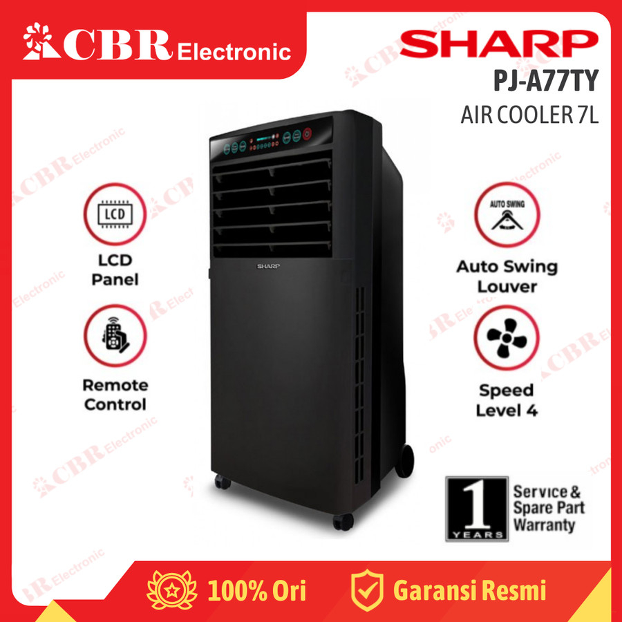 Jual Air Cooler SHARP PJ-A77TY-B / 7 L | Shopee Indonesia