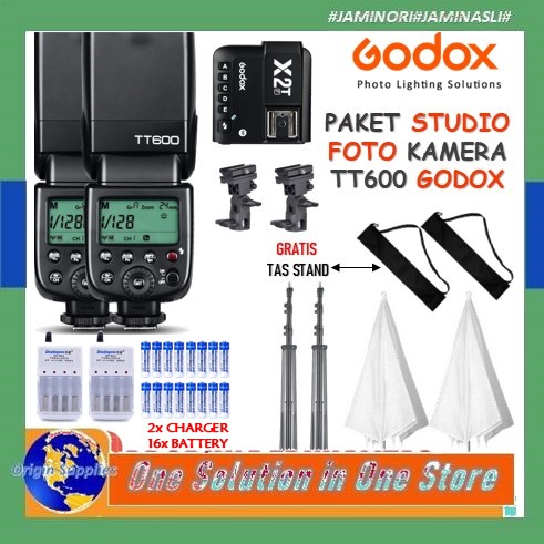 Jual Paket Godox TT600 Double HSS + X2T High Speed TT 600 B2L Flash Kit ...