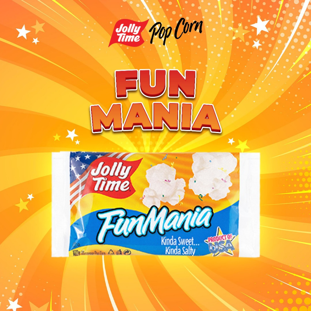 Jual Jolly Time Microwave Popcorn Fun Mania Product Of USA Live