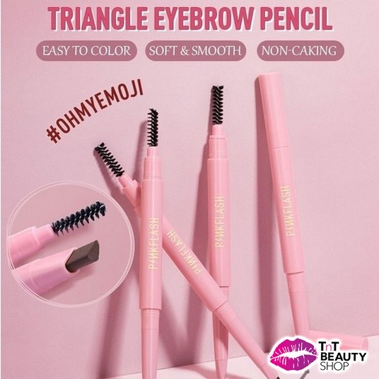 Jual Pinkflash Waterproof Auto Eyebrow Pencil Pensil Alis Eye Brow Automatic Pinkflash 3507