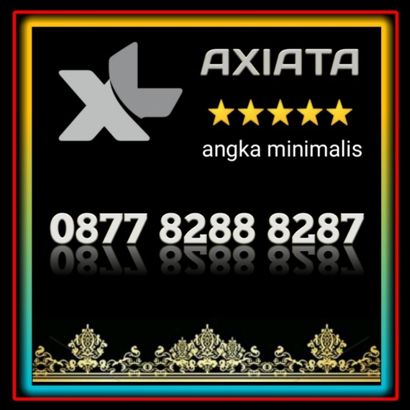 Jual Nomor Cantik XL Axiata Spesial Edition Varian Angka Minimalis ...