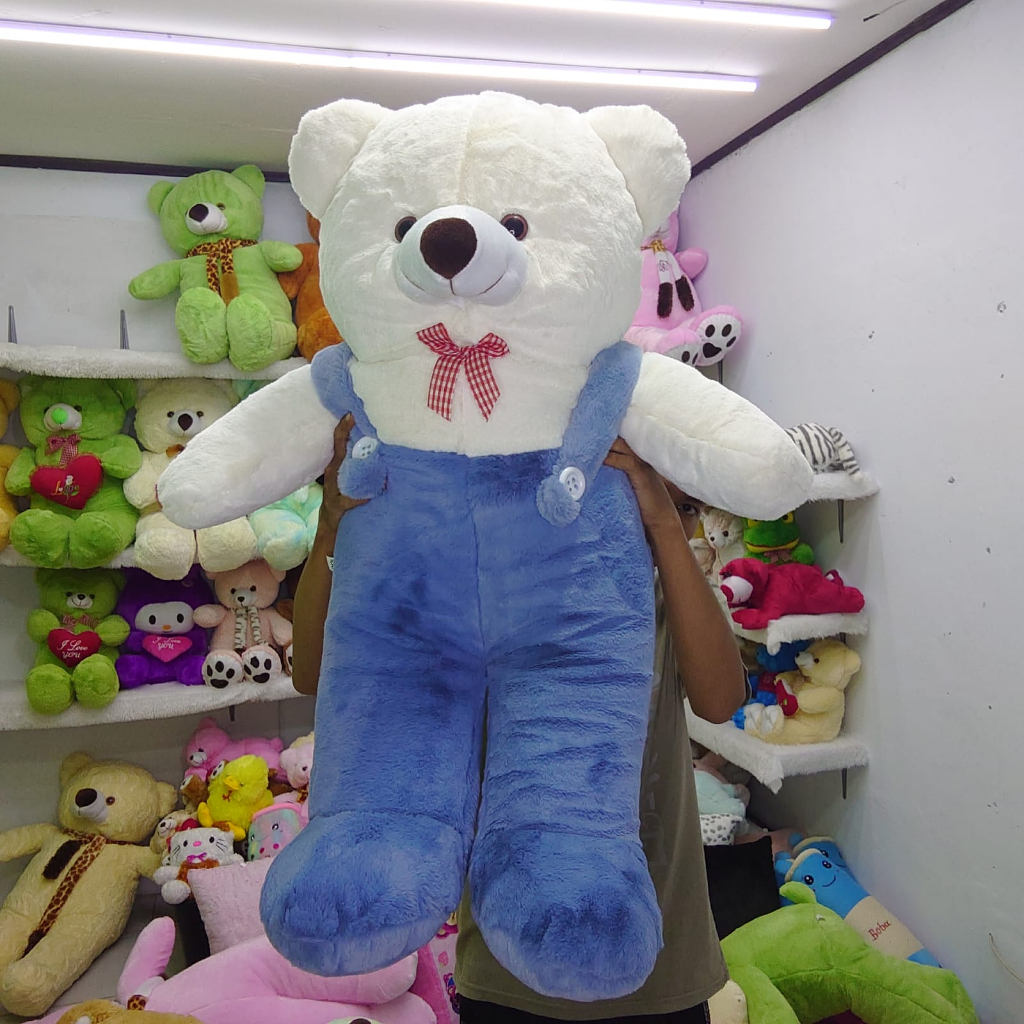 Jual Boneka Teddy Bear Jojon / Beruang Jojon Jumbo 90 cm Bahan Rabbit ...
