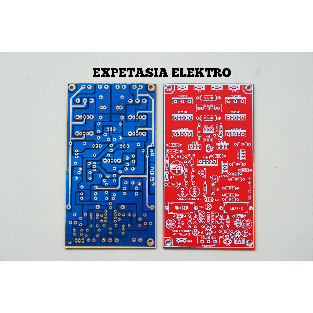Jual PCB MICRO BOOSTRAP INPUT BALANCE FIBER | Shopee Indonesia
