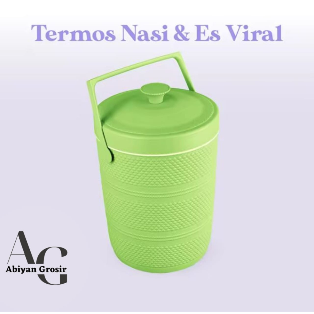 Jual TRI J Tempat Penyimpanan Nasi (Termos Nasi & Es Batu) Shopee