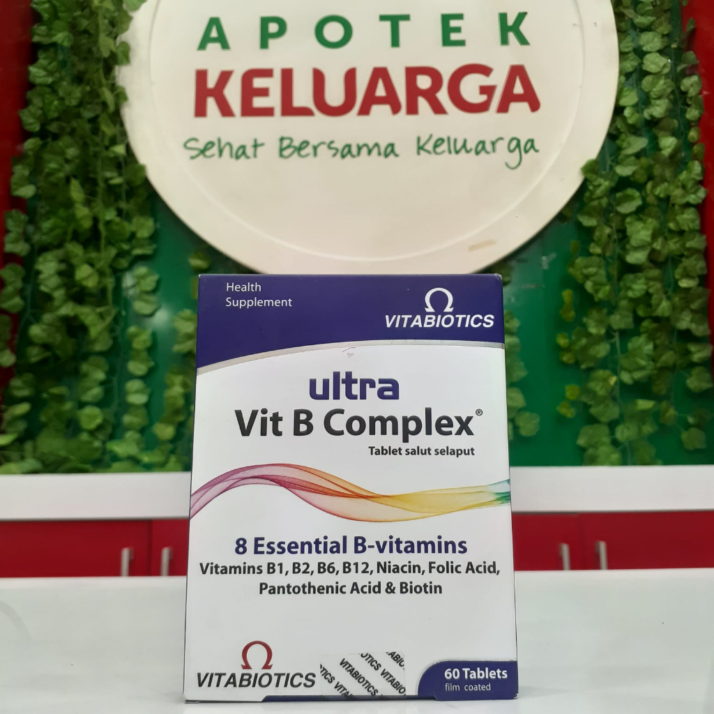 Jual Vitabiotics Ultra Vitamin B Complex 60 Tablet Shopee Indonesia
