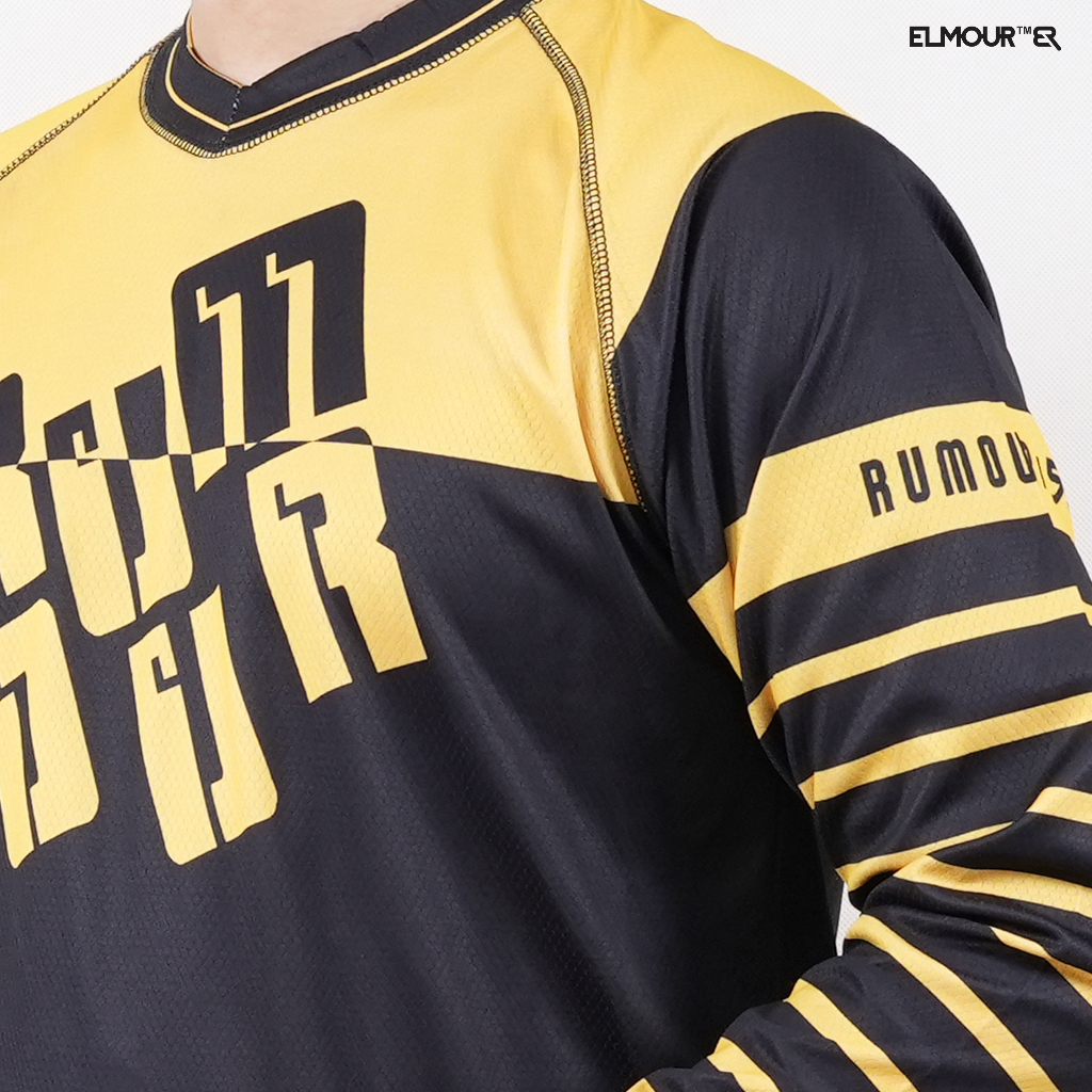 Jual Elmour Kaos Jersey Sepeda Gravel MTB Downhill Motor Cross Trail ...