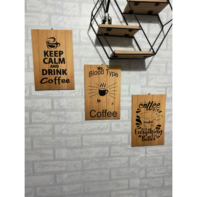 Jual Hiasan Dinding Tema Coffee Walldecor Shopee Indonesia