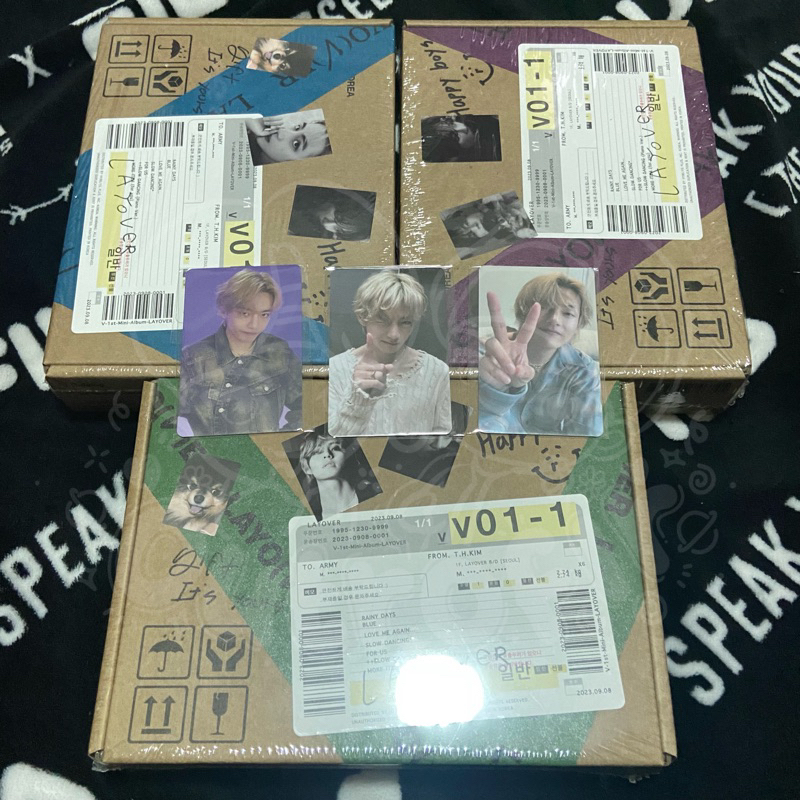 Jual BTS V LAYOVER ALBUM + PVC | Shopee Indonesia