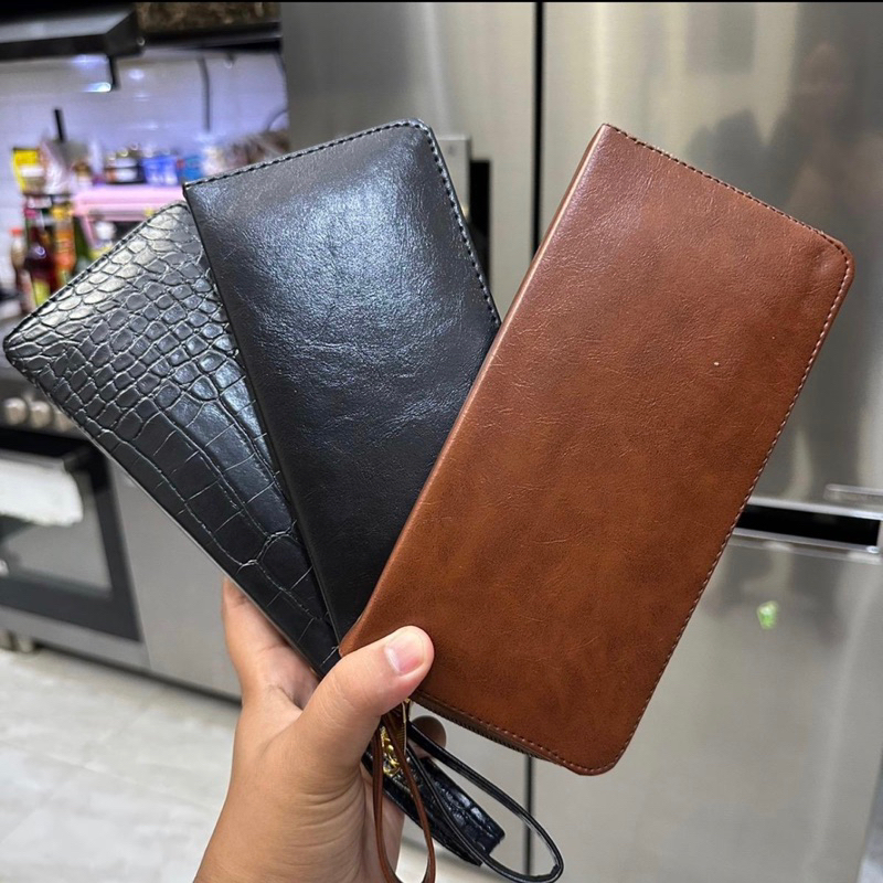 Jual Dompet panjang bahan kulit pria & wanita | Shopee Indonesia
