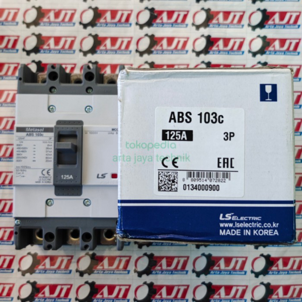 Jual MCCB 3P 125A ABS 103c ABS103c LS ELECTRIC Diskon | Shopee Indonesia