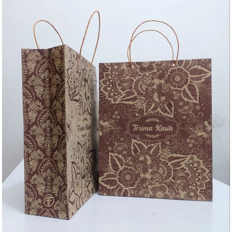 Jual Paper Bag Batik Paper Bag Motif Paperbag Kertas Tas Kertas Tas