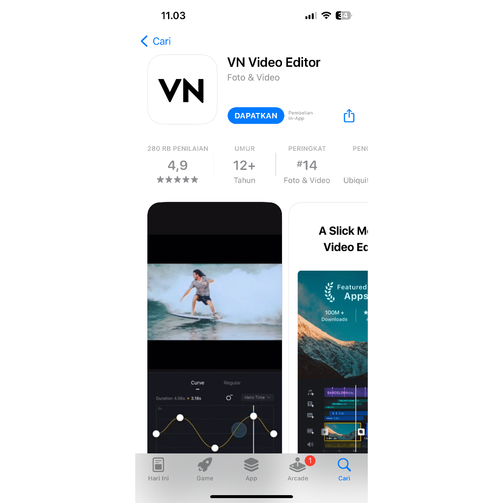 Jual VN VIDEO EDITOR | VLOG NOW | VN VIDIO EDIT | 1 TAHUN PRO VN ...