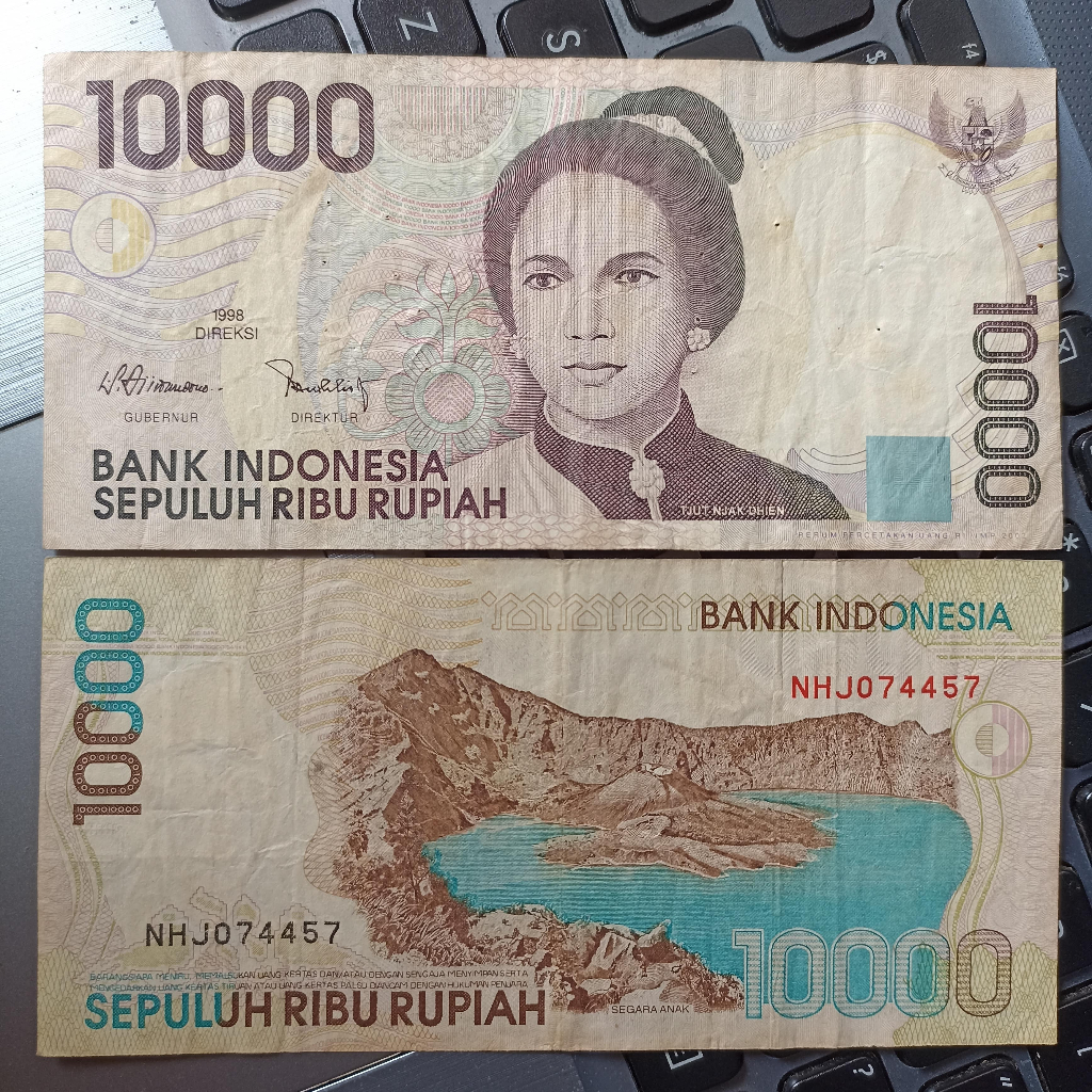 Jual Uang Kuno 10000 Cut Nyak Dien Tahun 1998 Shopee Indonesia